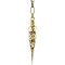 vintage Gold fish pendant 14 krt