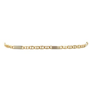 Gold fantasy bracelet 14 krt