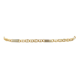 Gouden fantasie armband 14 krt