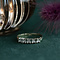 vintage Golden vintage riding ring with diamond 14 carat