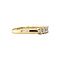 vintage Golden vintage riding ring with diamond 14 carat