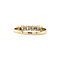 vintage Golden vintage riding ring with diamond 14 carat