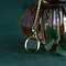 vintage Vintage pendant with nephrite 8 kt