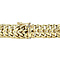 vintage Gouden vintage gourmet armband 14 krt