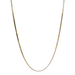 Gouden fantasie collier 14 krt