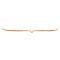 vintage Gouden venetiaan armband met parel 14 krt