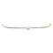 vintage Gouden venetiaan armband met parel 14 krt
