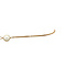 vintage Gouden venetiaan armband met parel 14 krt