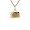 vintage Gold suitcase pendant 14 carat