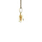 vintage Gold dolphin pendant 14 kt