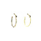 vintage Golden fantasy earrings 14 kt