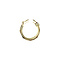 vintage Golden fantasy earrings 14 kt