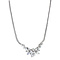 vintage White gold vintage necklace with diamond 14 kt