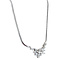 vintage White gold vintage necklace with diamond 14 kt