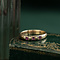 vintage Gouden vintage ring met robijn 14 krt