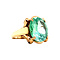 vintage Golden vintage ring with spinel 18 kt