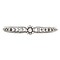 vintage Witgouden vintage armband met diamant 18 krt