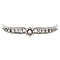 vintage Witgouden vintage armband met diamant 18 krt