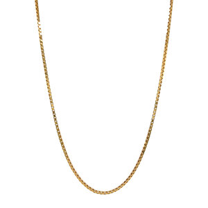Gouden venetiaan collier 14 krt