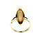 vintage Gouden vintage ring met opaal 14 krt