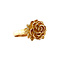 vintage Gold vintage rose ring 14 krt
