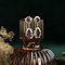 vintage Golden vintage earrings with amethyst 14 carat