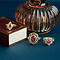 vintage Gouden vintage ring met robijn 14 krt