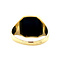 vintage Gold vintage signet ring with onyx 14 kt