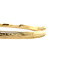 vintage Gold bangle with engraving 14 krt