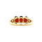 vintage Ring met granaat 12 krt