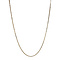 vintage Golden Venetian length necklace 14 kt