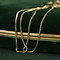 vintage Golden Venetian length necklace 14 kt