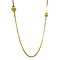 vintage Gold vintage bead Venetian necklace 14 kt