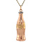vintage Vintage gold Coca Cola pendant 14 krt