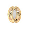 vintage Golden vintage ring with opal 14 ct