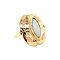 vintage Golden vintage ring with opal 14 ct