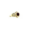 vintage Vintage ring with garnet 8 krt