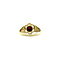 vintage Vintage ring with garnet 8 krt