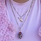 vintage Gold vintage violin pendant 14 kt