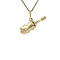 vintage Gold vintage violin pendant 14 kt