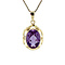 vintage Gold vintage pendant with sapphire 14 kt
