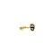 vintage Gold vintage entourage ear studs with diamond 14 krt
