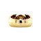vintage Gold vintage ring with sapphire, ruby and diamond 14 krt