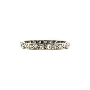 Platinum alliance ring with diamond 950