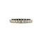 vintage Platinum alliance ring with diamond 950