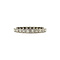 vintage Platinum alliance ring with diamond 950