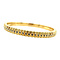 vintage Vintage gold bangle with enamel 14 kt