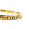vintage Vintage gold bangle with enamel 14 kt