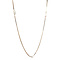vintage Gold Venetian necklace with pearl 14 kt
