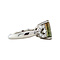 vintage Platinum vintage ring with tourmaline and diamond 900